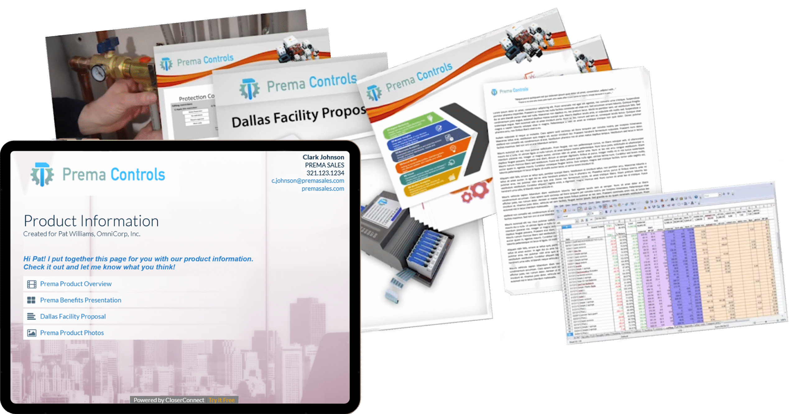 CloserConnect Content Page Example