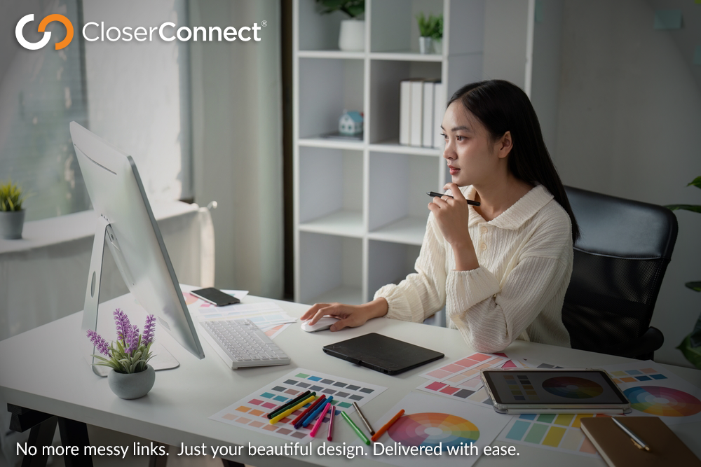 Graphic designer working in home office. Artist creative designer illustrator graphic skill concept